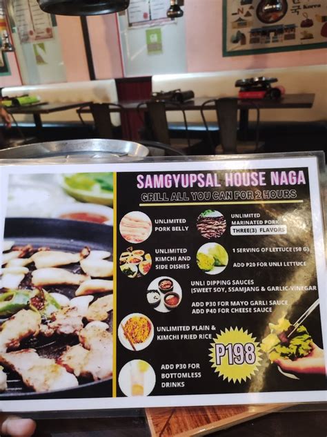 samgyupsal in naga city|SAMGYUPSAL House NAGA restaurant, Naga.